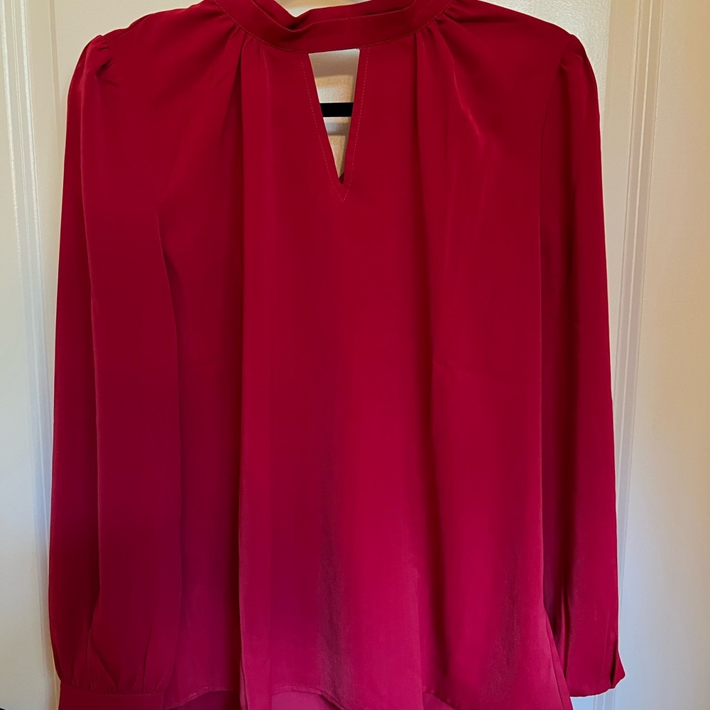 AllegraK Red Blouse NWT medium